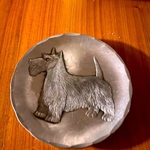 Handmade Wendell August Forge of Grover city Pa. Coaster or trinket dish.